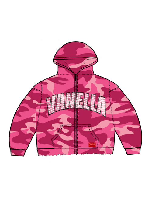 Camo Rhinestone Jacket