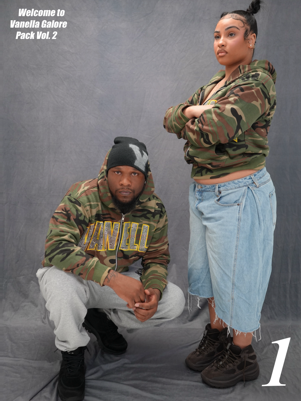 Camo Rhinestone Jacket