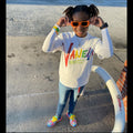 Kid Spray Paint Tees